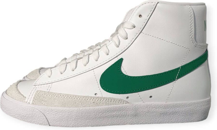 Nike Blazer Mid '77 Vintage Dames White White Peach Malachite- Heren White White Peach Malachite