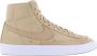 Nike Blazer Mid Premium (W) Dames Sneakers Schoenen Leer Beige DQ7572 - Thumbnail 1