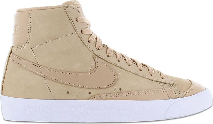 Nike Blazer Mid Premium (W) Dames Sneakers Schoenen Leer Beige DQ7572