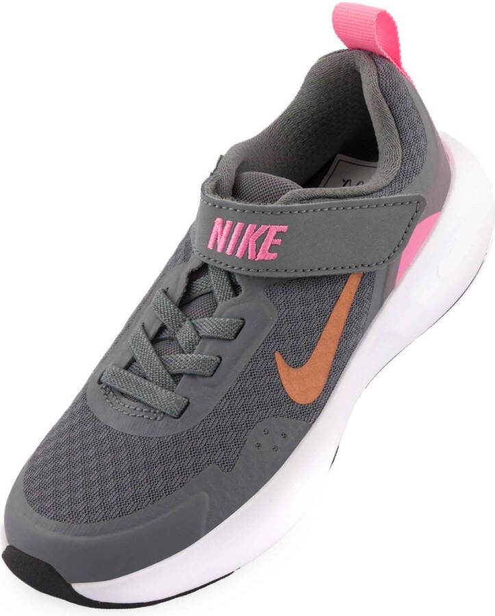 Nike Children's Shoes Jr Wearallday Ps Smoke Grey Metallic Copper