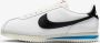 Nike Cortez Wit Zwart Blauw Sneakers Unisex - Thumbnail 5