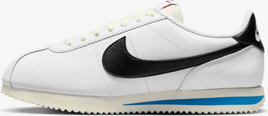 Nike Cortez Wit Zwart Blauw Sneakers Dames