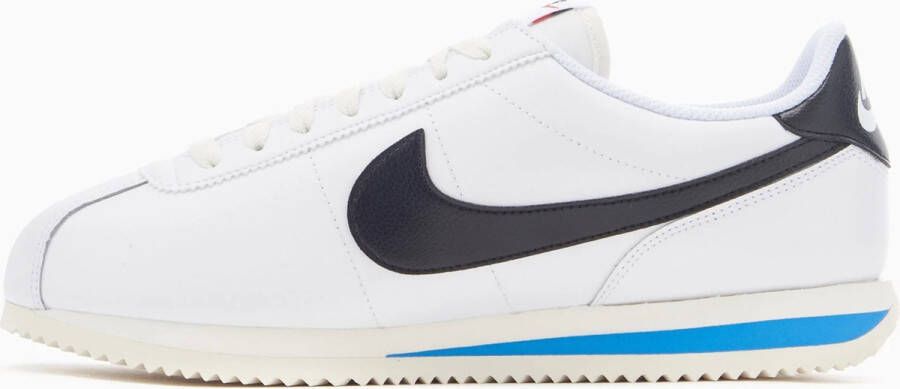 Nike Cortez Wit Zwart Blauw Sneakers unisex