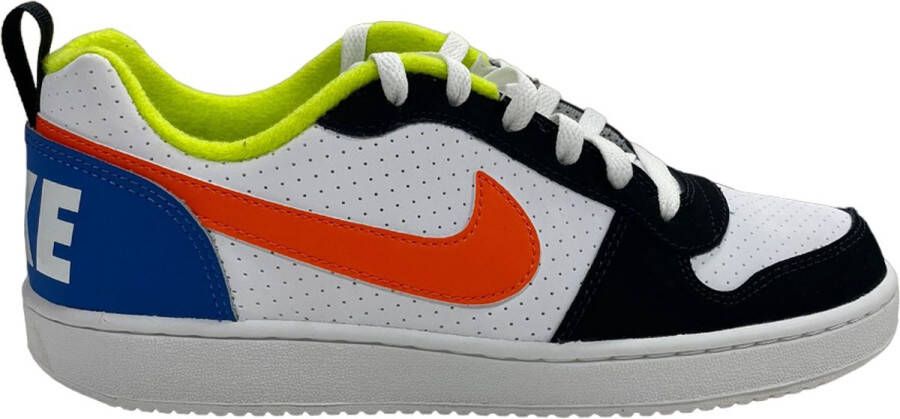 Nike Court borough low (gs) wit groen blauw zwart