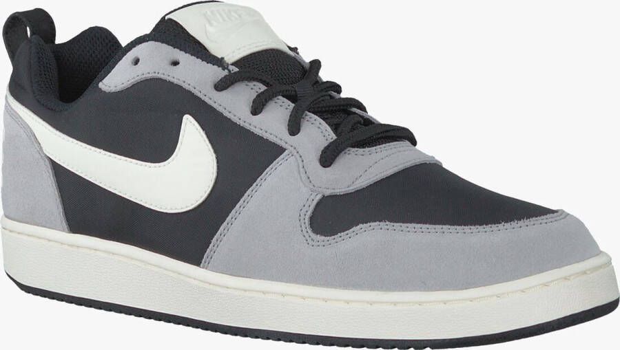 Nike Court Borough Low Prem Sneakers Mannen Zwart Grijs Wit