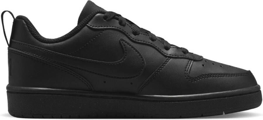 Nike court borough low recraft sneakers zwart kinderen