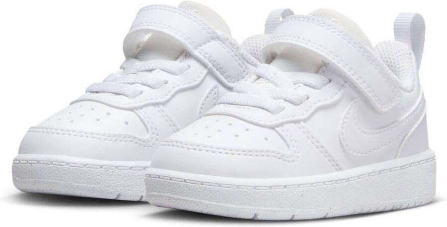 Nike court borough low recraft sneakers wit kinderen