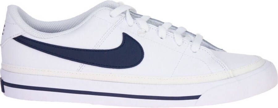 Nike Court Legacy GS Wit-Blauwe Sneaker