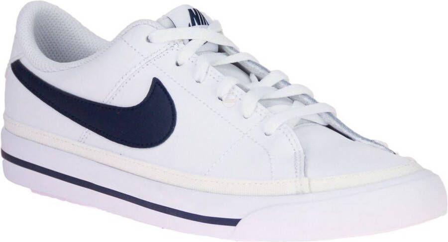 Nike Court Legacy GS Wit-Blauwe Sneaker