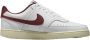 Nike Court Vision Low Next Nature Sneakers Wit Rood Unisex - Thumbnail 1