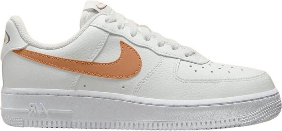 Nike DOOS ZONDER DEKSEL Air Force 1 Low Wit Amber Sneakers dames