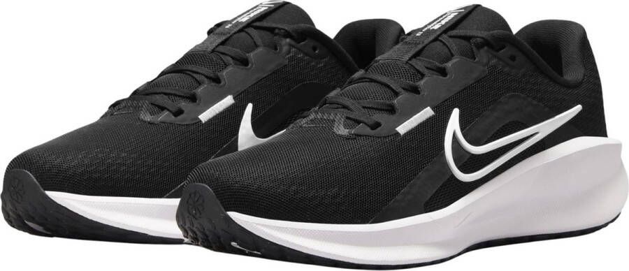 Nike Hardloopschoenen voor dames (straat) Downshifter 13 Black Dark Smoke Grey White- Dames Black Dark Smoke Grey White