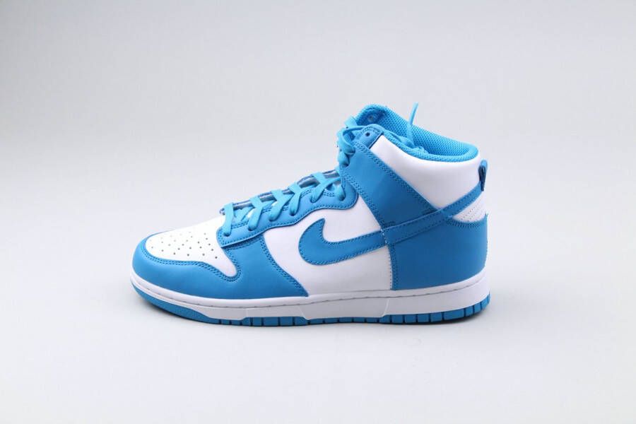 Nike Dunk Hi Retro Sneakers Blue White Unisex