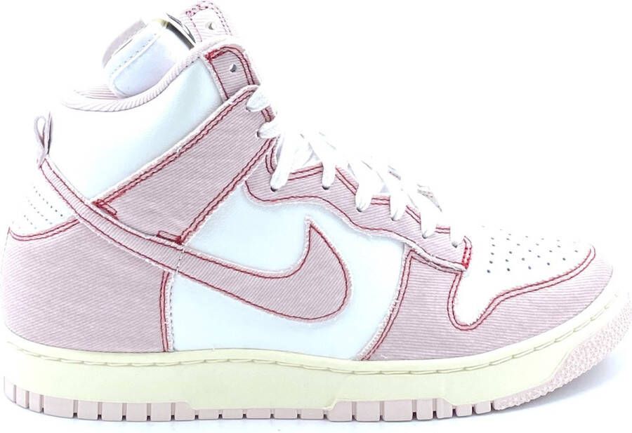 Nike Roze Sneakers met Stoffen en Leren Bovenkant Pink Unisex