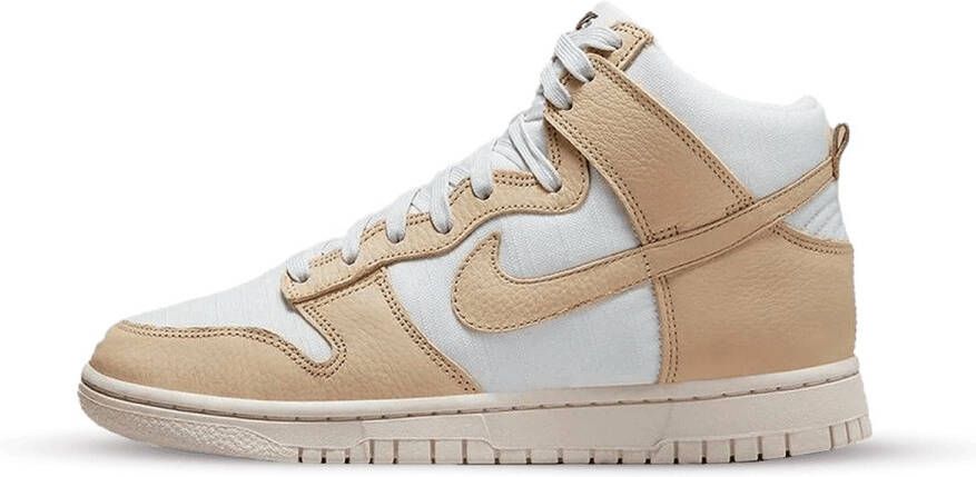 Nike Dunk High 'Certified Fresh Team Gold' (W) DX3452-700 wit goud beige sneakers hoog