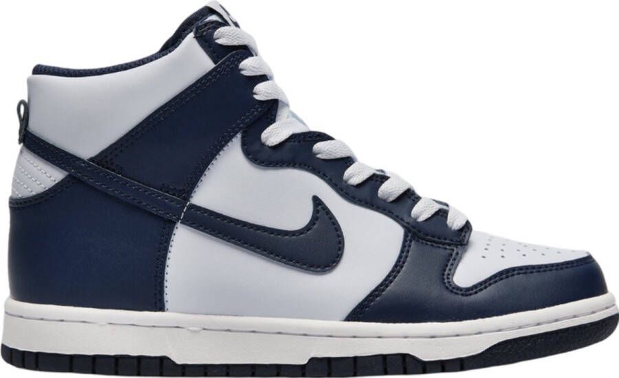 Nike Dunk High 'Football Grey Midnight Navy' (GS) DB2179-008 sneakers hoog grijs blauw