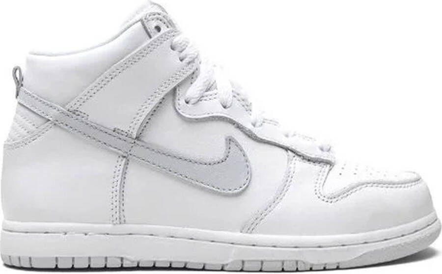 Nike Dunk High 'Pure Platinum' (PS) D kindersneakers hoog wit grijs