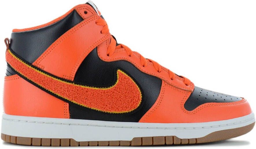 Nike Dunk High University Chenille Swoosh Heren Sneakers Schoenen Leer DR8805