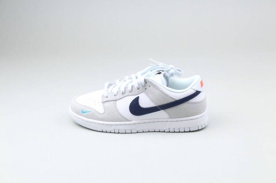 Nike Dunk Low Aqua Mini Swoosh 'Football Grey'