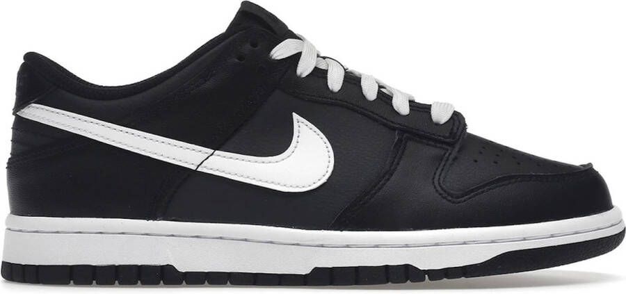 Nike Dunk Low Black White Sneakers Unisex Zwart Wit