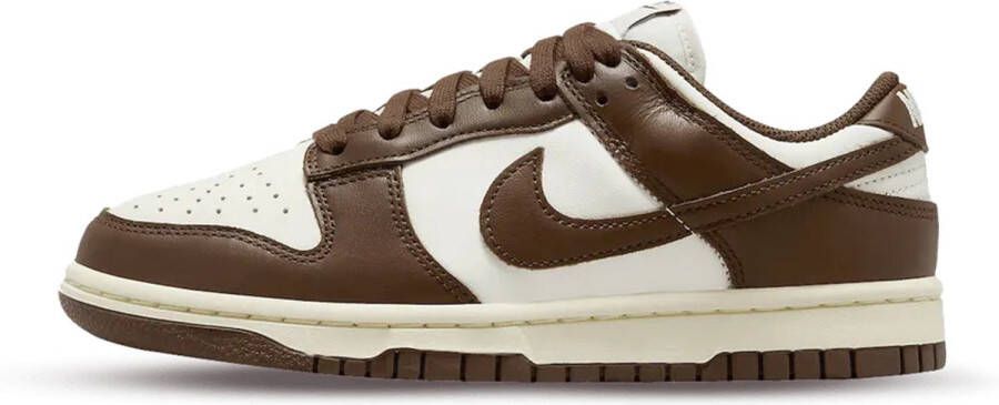 Nike Damesschoenen Dunk Low Premium Sail Coconut Milk Brown- Heren Sail Coconut Milk Brown