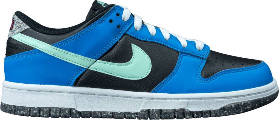 Nike Dunk Low Crater Blue Black (GS) DR0165-001 ZWART Schoenen