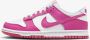 Nike Dunk Low (gs) Sneakers Schoenen white laser fuchsia maat: 40 beschikbare maaten:36 37.5 38.5 39 40 - Thumbnail 1