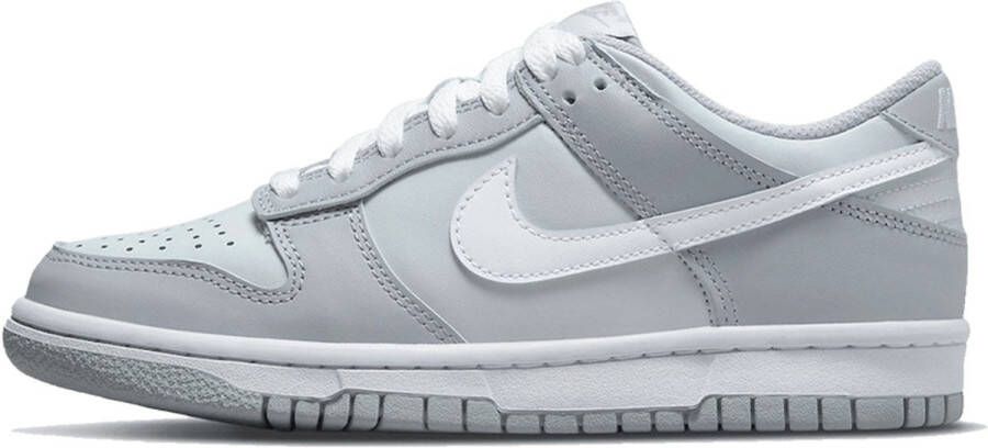 Nike Dunk Low kinderschoenen Pure Platinum Wolf Grey White Kind Pure Platinum Wolf Grey White