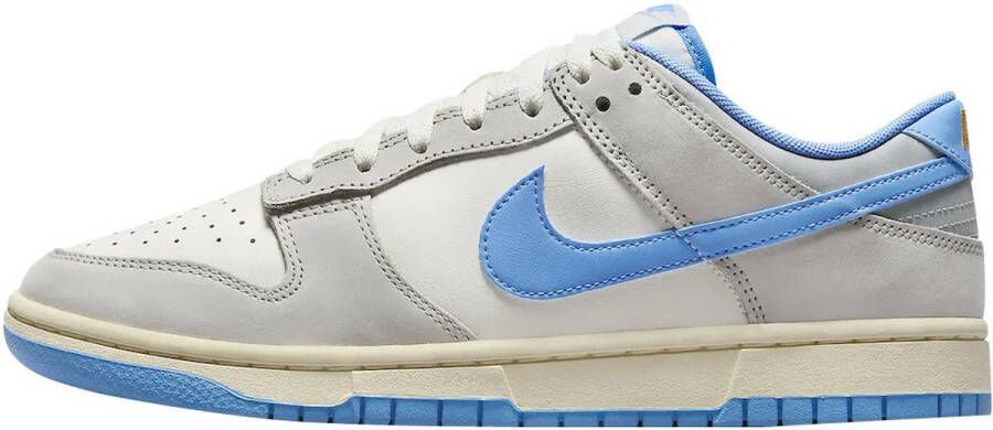 Nike Dunk Low Heren Sneakers Licht Blauw Grijs Wit