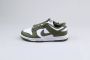 Nike WMNS Dunk Low Medium Olive White Medium Olive-White DD1503-120 Schoenen Sneakers Groen Green - Thumbnail 2