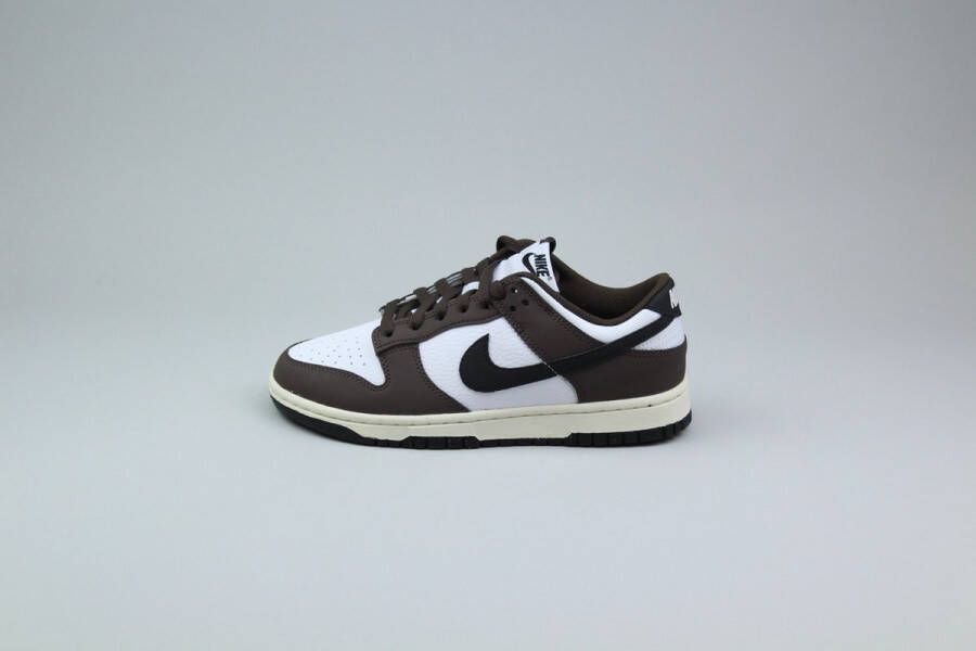 Nike Dunk Low Next Nature Cacao Wow Sneakers Unisex Zwart Bruin Wit