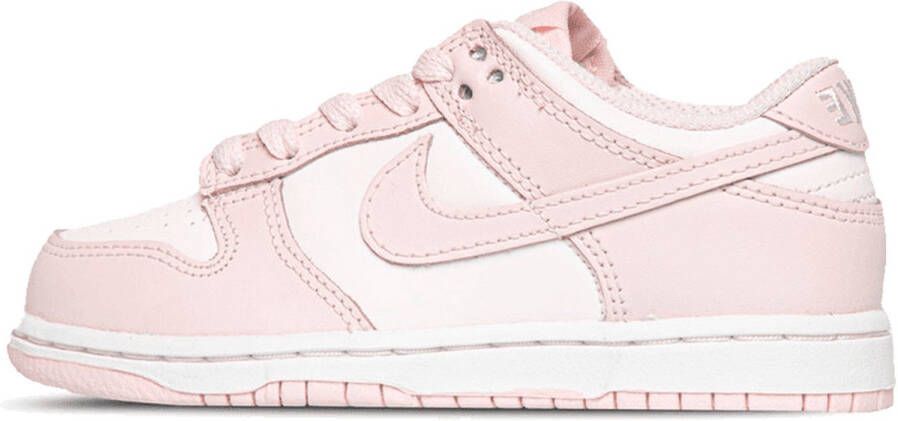 Nike Dunk Low 'Orange Pearl' (PS) CW1588-101 roze oranje kindersneakers laag