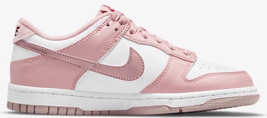 Nike Dunk Low Junior Pink Glaze White Pomegranate Pink Glaze Kind Pink Glaze White Pomegranate Pink Glaze