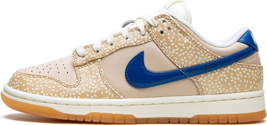 Nike Dunk Low Premium ''Sesame'' Sneakers Unisex Beige Wit Blauw