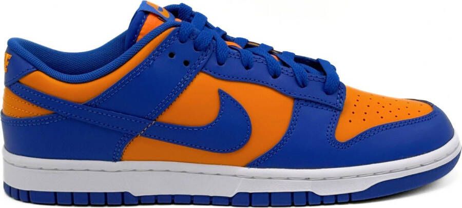 Nike Dunk Low Retro Bright Ceramic University Red White Team Royal- Bright Ceramic University Red White Team Royal