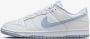 Nike Herenschoenen Dunk Low Retro White Summit White Light Armoury Blue- Heren White Summit White Light Armoury Blue - Thumbnail 5