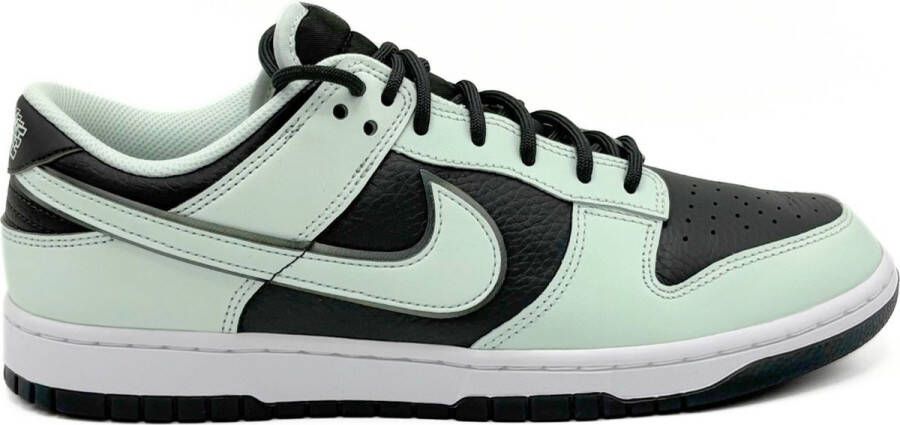 Nike Herenschoenen Dunk Low Retro Dark Smoke Grey White Barely Green- Heren Dark Smoke Grey White Barely Green