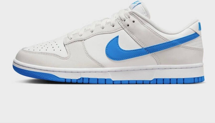 Nike Dunk Low Photo Blue Sneakers White Heren