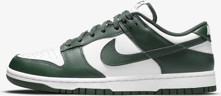 Nike Dunk Low Michigan State DD1391-101 Kleur als op foto Schoenen