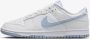 Nike Herenschoenen Dunk Low Retro White Summit White Light Armoury Blue- Heren White Summit White Light Armoury Blue - Thumbnail 7