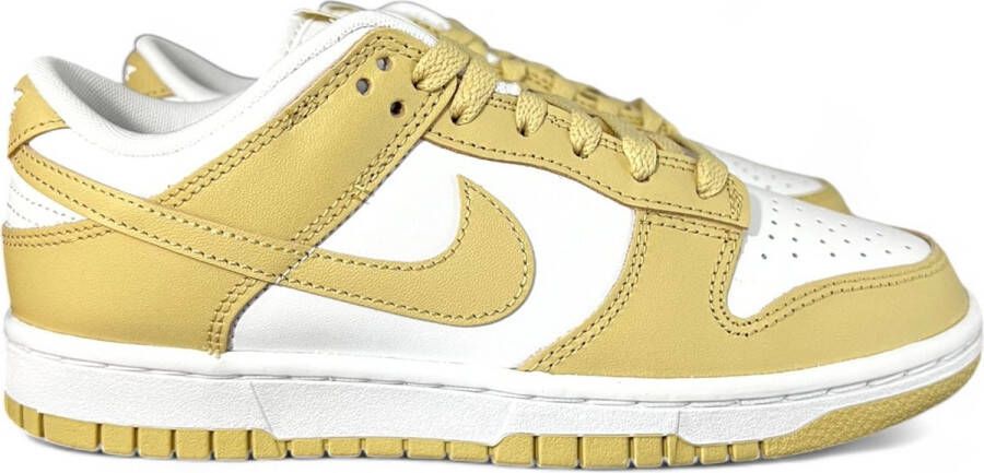 Nike Dunk Low Retro Team Gold Sneakers Unisex Wit Team Gold