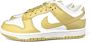 Nike Dunk Low Retro Team Gold Sneakers Unisex Wit Team Gold - Thumbnail 4