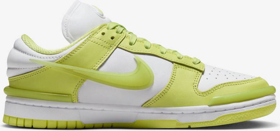 Nike Wmns Dunk Low Twist Basketball Schoenen light lemon twist light twist white maat: 36.5 beschikbare maaten:36.5 37.5 38.5 39 40.5 41