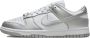 Nike Wmns Dunk Low Basketball Schoenen white metallic silver blue joy maat: 40 beschikbare maaten:36.5 37.5 39 40 - Thumbnail 1