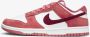 Nike Dunk Low Wmns Valentine s Day Sneakers Dames Wit Dragon Red Team Red - Thumbnail 1