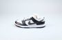 Nike Dunk Low 'Mini Swoosh' Sneakers Mannen Zwart Grijs Wit Oranje - Thumbnail 5