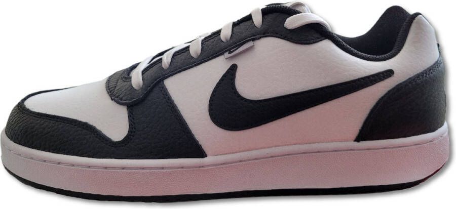 Nike Ebernon Low Prem Sneakers Mannen Zwart Wit