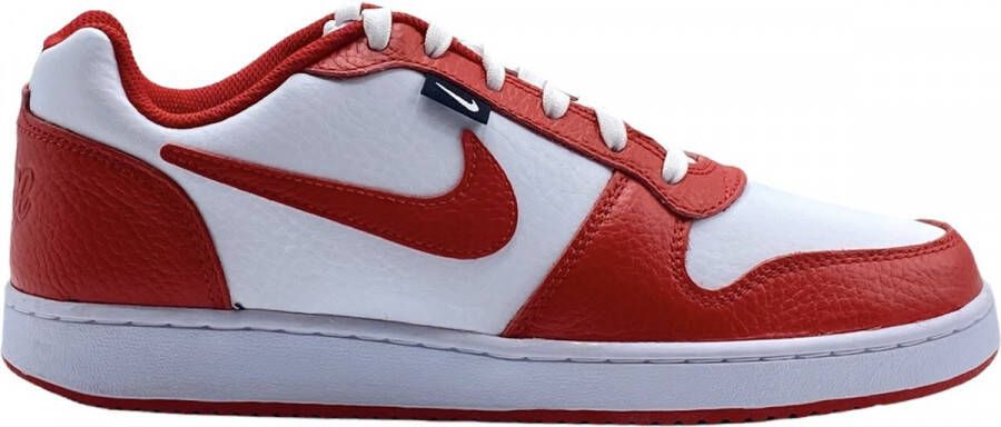 Nike Ebernon Low Prem Wit Rood Zwart