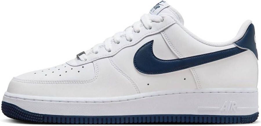 Nike Air Force 1 '07 LV8 White White Midnight Navy- White White Midnight Navy