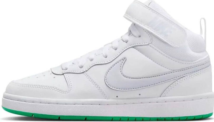 Nike Footwear Court Borough Mid 2 White Grey Green